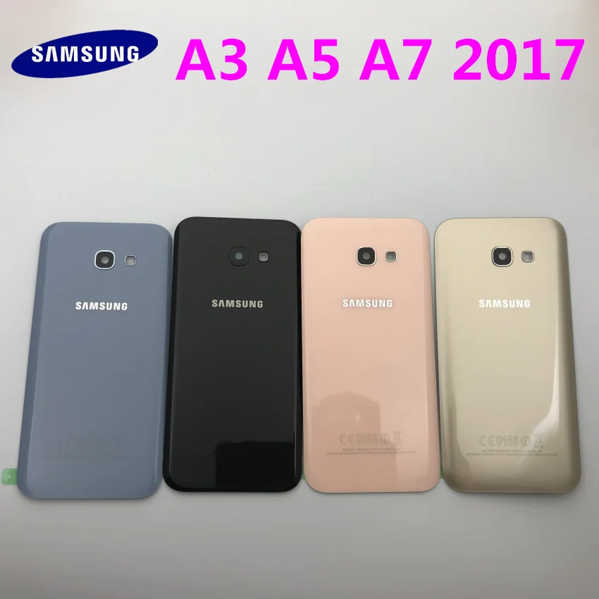 Samsung galaxy a3 a5 a7 2017 a320 a520 a720 a320 a720 stražnji stakleni kućišta vrata, poklopac pretinca za baterije \ Rezervni dijelovi za mobilne telefone > www.maskice-emde.com.hr